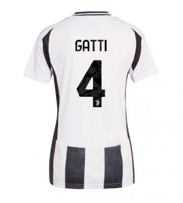 Juventus Federico Gatti #4 Hemmatröja Kvinnor 2024-25 Kortärmad